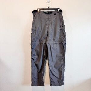 REI Women's Zip-Off Cargo Joggers in Gray